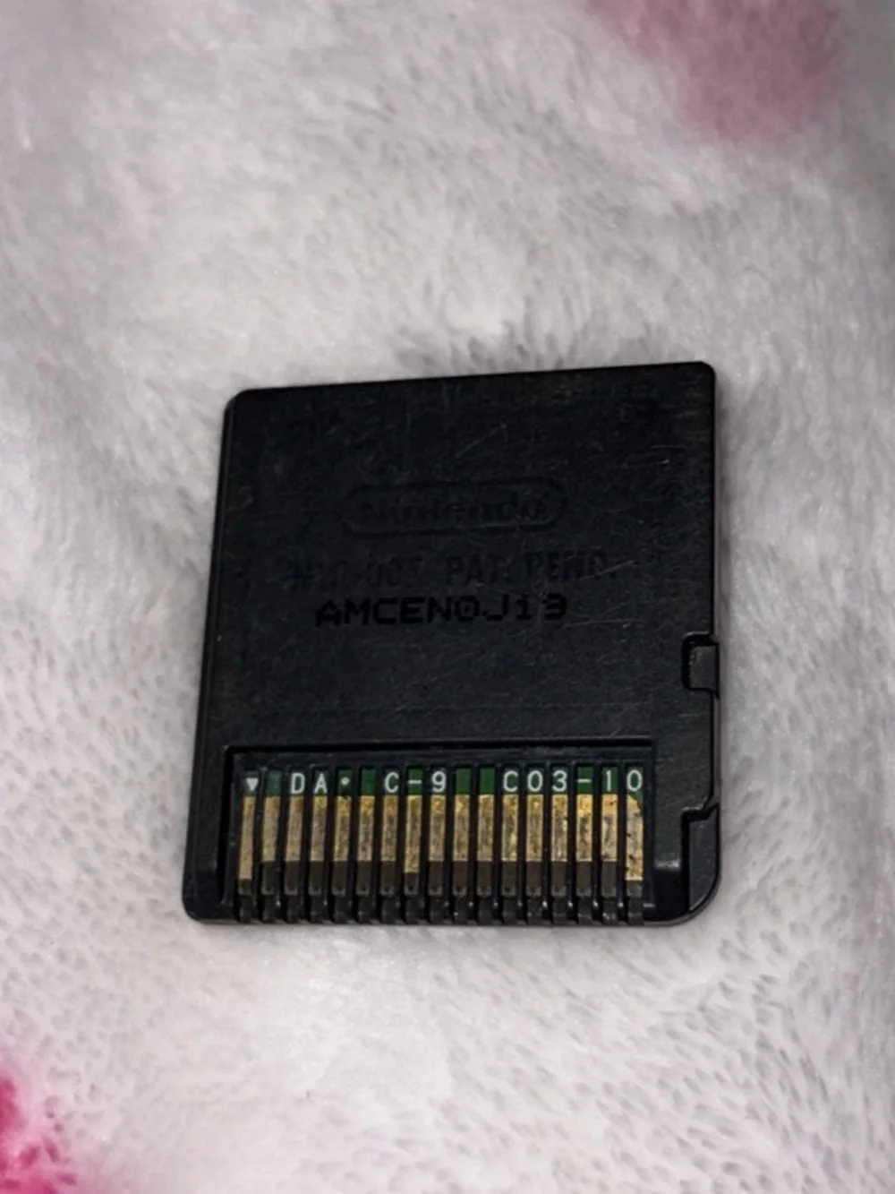 Nintendo Mario Kart DS Cartridge - Black with White Label